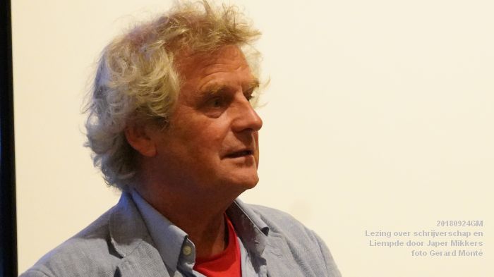 DSC04741- Lezing over Liempde door de Brabantse auteur Japer Mikkers - de Liempdsenherd Liempde - 24sept2018 -  foto GerardMontE web