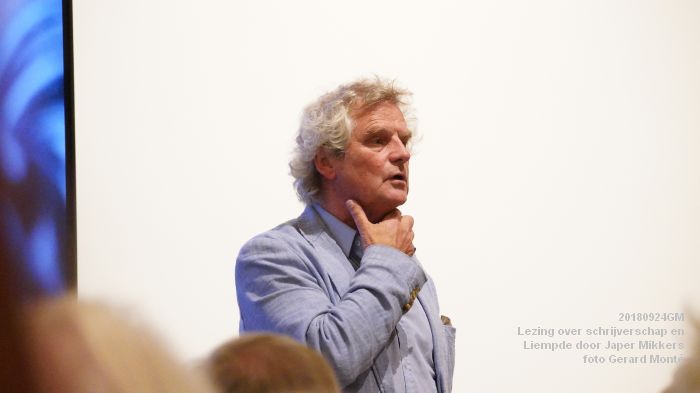 DSC04752- Lezing over Liempde door de Brabantse auteur Japer Mikkers - de Liempdsenherd Liempde - 24sept2018 -  foto GerardMontE web