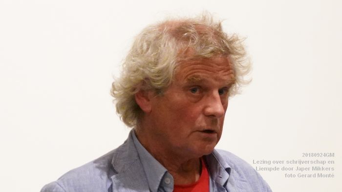 DSC04771- Lezing over Liempde door de Brabantse auteur Japer Mikkers - de Liempdsenherd Liempde - 24sept2018 -  foto GerardMontE web