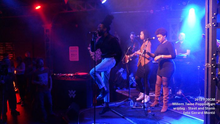 LDSC04447- Willem Twee Poppodium vrijdag - Reggae on the house - Steel and Stone - 30nov2018 -  foto GerardMontE web