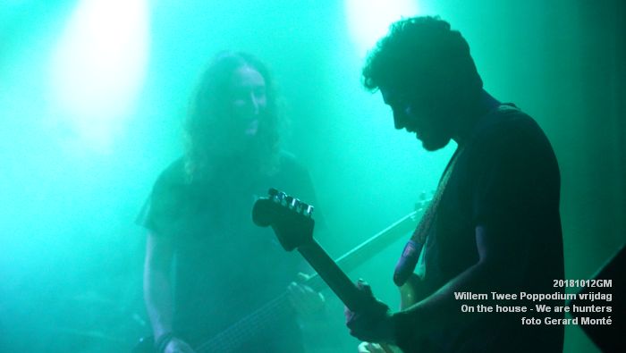 iDSC08647-  Willem Twee Poppodium vrijdag - On the house - We are hunters - 12okt2018 -  foto GerardMontE web