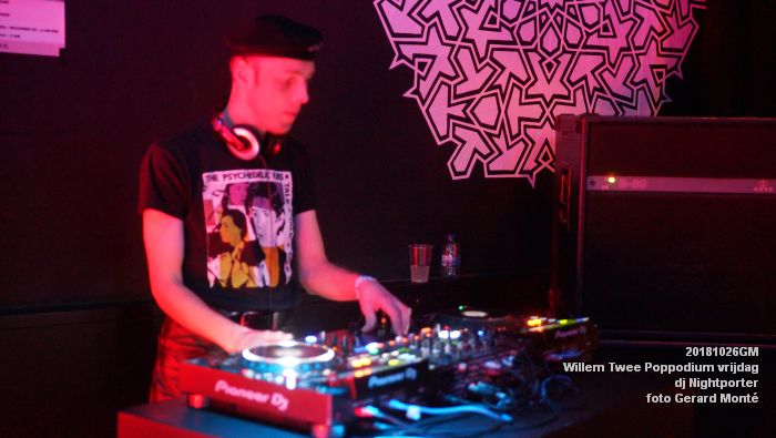 jDSC00156- Willem Twee Poppodium vrijdag - dj Nightporter  - 26okt2018 -  foto GerardMontE web