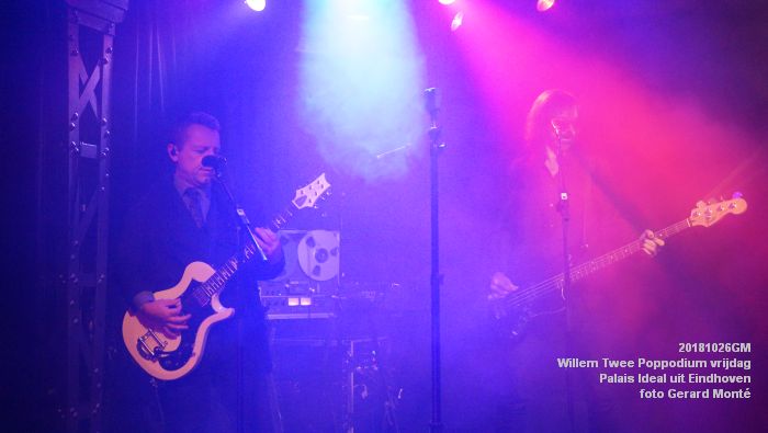 jDSC00167- Willem Twee Poppodium vrijdag - Palais Ideal uit Eindhoven  - 26okt2018 -  foto GerardMontE web