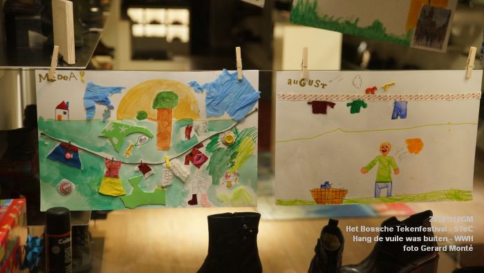 DSC03270- Het Bossche Tekenfestival - Hang de vuile was buiten - Werkwarenhuis - div locaties - 16nov2018 -  foto GerardMontE web