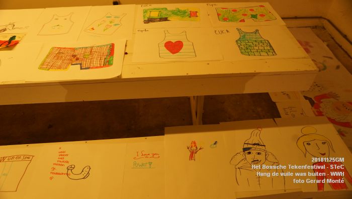 GDSC04161- Het Bossche Tekenfestival - Hang de vuile was buiten - Werkwarenhuis - stok - 25nov2018 -  foto GerardMontE web