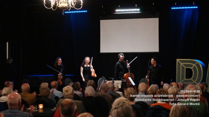 DSC02592- kamermuziek azijnfabriek - Belinfante Strijkkwartet - passieconcert Joseph Haydn - 14april2022 -  foto GerardMontE web