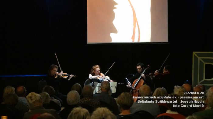 DSC02607- kamermuziek azijnfabriek - Belinfante Strijkkwartet - passieconcert Joseph Haydn - 14april2022 -  foto GerardMontE web