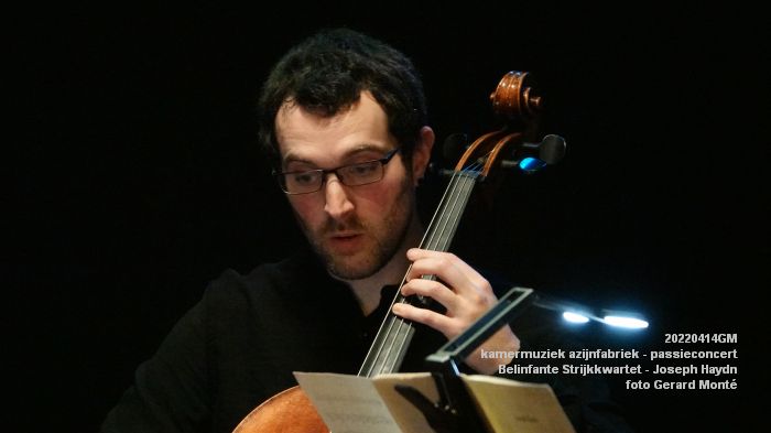 DSC02637- kamermuziek azijnfabriek - Belinfante Strijkkwartet - passieconcert Joseph Haydn - 14april2022 -  foto GerardMontE web