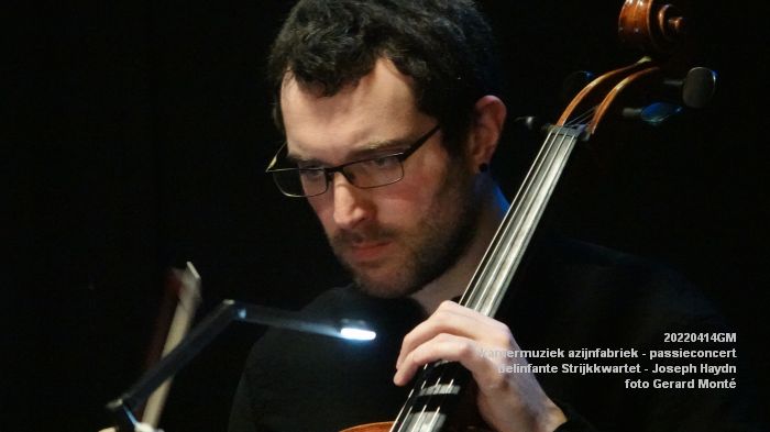 DSC02645- kamermuziek azijnfabriek - Belinfante Strijkkwartet - passieconcert Joseph Haydn - 14april2022 -  foto GerardMontE web