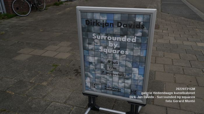 DSC09897- Hedendaags kunstkabinet - Dirk-Jan Davids - Surrounded by squares - 31juli2022 -  foto GerardMontE web