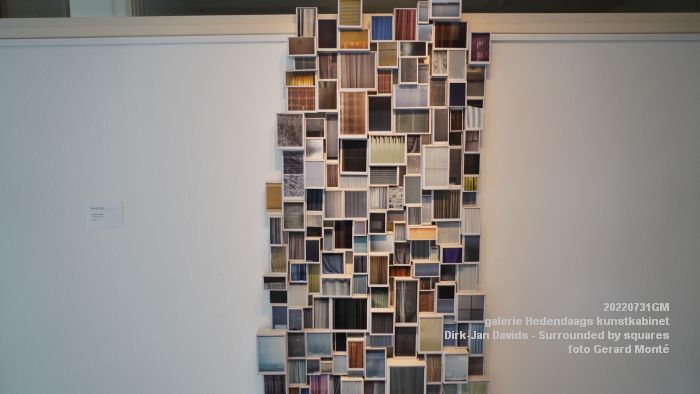DSC09907- Hedendaags kunstkabinet - Dirk-Jan Davids - Surrounded by squares - 31juli2022 -  foto GerardMontE web