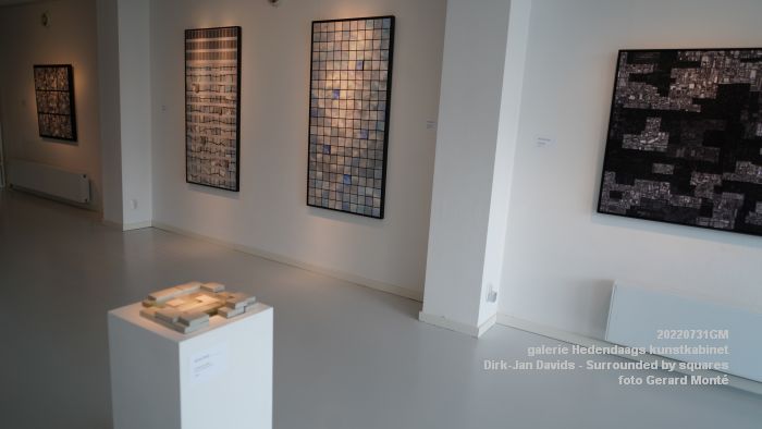 DSC09911- Hedendaags kunstkabinet - Dirk-Jan Davids - Surrounded by squares - 31juli2022 -  foto GerardMontE web
