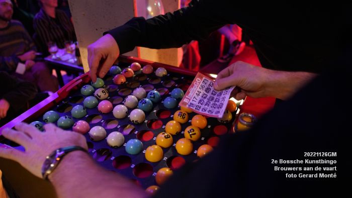 DSC01908- 2e Bossche Kunstbingo - Brouwers aan de vaart - 26nov2022 -  foto GerardMontE web