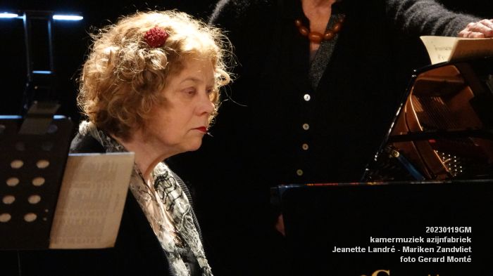 DSC07390- kamermuziek azijnfabriek - Jeanette LandrE en Mariken Zandvliet - 19jan2023 -  foto GerardMontE web