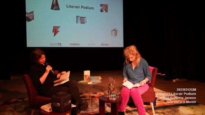 DSC09053- Huis73 Literair Podium - Suzanna Jansen - 12mrt2023 -  foto GerardMontE web