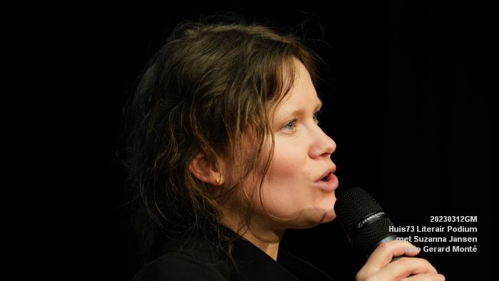 DSC09057- Huis73 Literair Podium - Suzanna Jansen - 12mrt2023 -  foto GerardMontE web