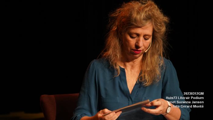 DSC09063- Huis73 Literair Podium - Suzanna Jansen - 12mrt2023 -  foto GerardMontE web