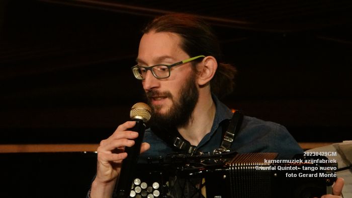DSC04735- kamermuziek azijnfabriek -  Tango nuevo - Triunfal Quintet - 29apr2023  - foto Gerard MontE web
