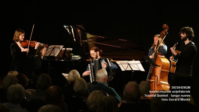 DSC04754- kamermuziek azijnfabriek -  Tango nuevo - Triunfal Quintet - 29apr2023  - foto Gerard MontE web