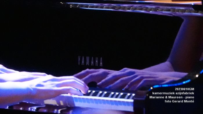 DSC08483- kamermuziek azijnfabriek piano-duo Marianne - Maureen - 10juni2023 - foto GerardMontE web