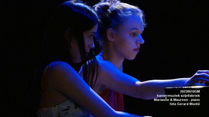 DSC08485- kamermuziek azijnfabriek piano-duo Marianne - Maureen - 10juni2023 - foto GerardMontE web