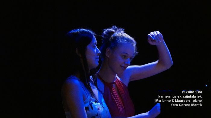 DSC08490- kamermuziek azijnfabriek piano-duo Marianne - Maureen - 10juni2023 - foto GerardMontE web