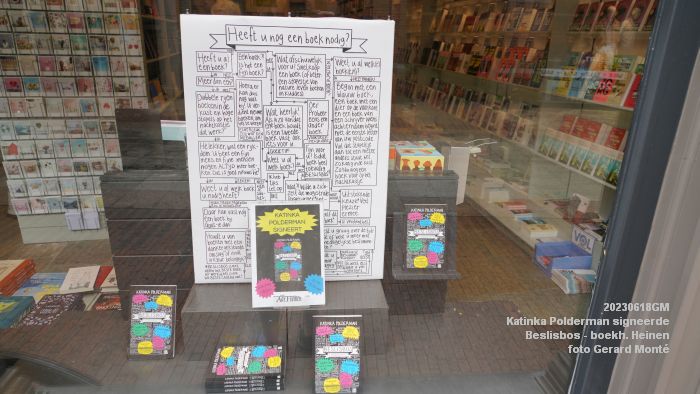 bDSC07380- Katinka Polderman Beslisbos - boekhandel Heinen - 18juni2023 - foto GerardMontE web