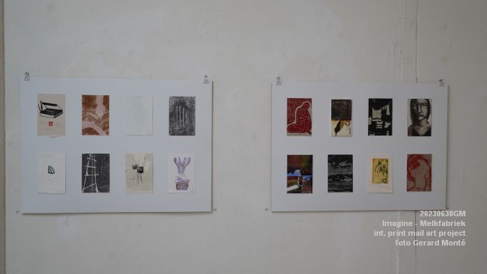 DSC08610- Imagine - international print mail art project - Melkfabriek- 30juni2023 - foto GerardMontE web