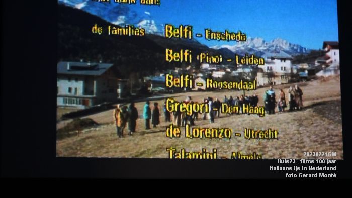 DSC09772- Huis73 - films 100 jaar Italiaans ijs in Nederland - 21jun2023 - foto GerardMontE web
