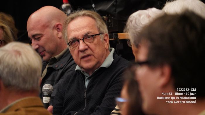 DSC09787- Huis73 - films 100 jaar Italiaans ijs in Nederland - 21jun2023 - foto GerardMontE web