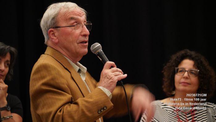 DSC09795- Huis73 - films 100 jaar Italiaans ijs in Nederland - 21jun2023 - foto GerardMontE web