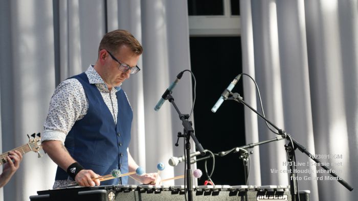 DSC02603- H73 Live  Sessie met Vincent Houdijk vibrafoon - 16sep2023 - foto GerardMontE web
