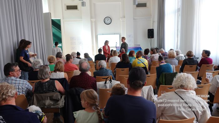 DSC04914- Huis73 Maand van het schrijven - poeziefestival Roep om Vrede - 30sep2023 - foto GerardMontE web