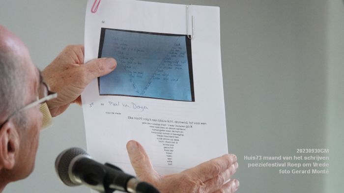 DSC04940- Huis73 Maand van het schrijven - poeziefestival Roep om Vrede - 30sep2023 - foto GerardMontE web