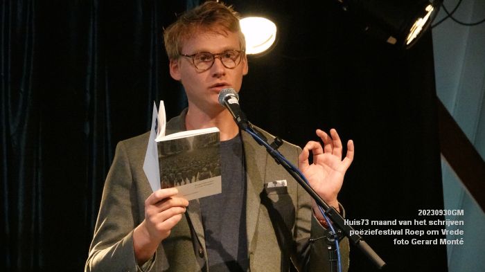 DSC04999- Huis73 Maand van het schrijven - poeziefestival Roep om Vrede - 30sep2023 - foto GerardMontE web