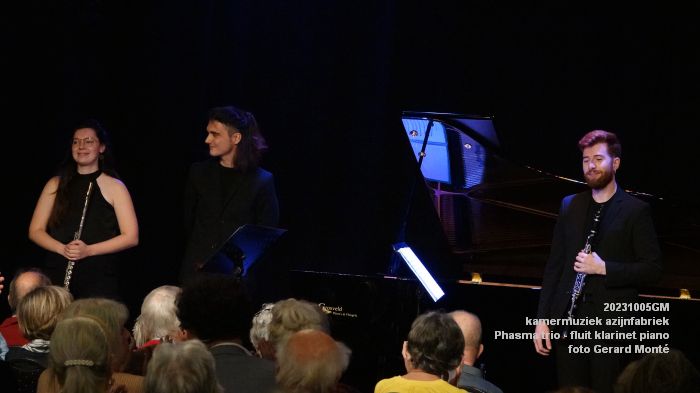 DSC05251- kamermuziek azijnfabriek - Phasma trio - fluit klarinet piano - 5okt2023 - foto GerardMontE web