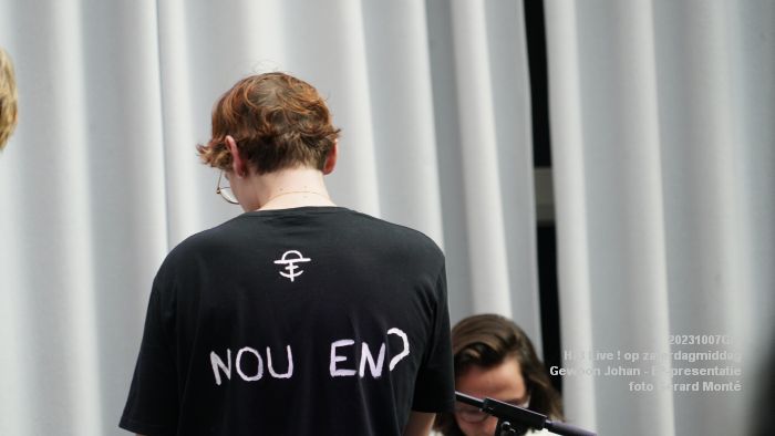 DSC05075- H73 Live  Gewoon Johan - EP-presentatie Gewoon doen - 7okt2023 - foto GerardMontE web