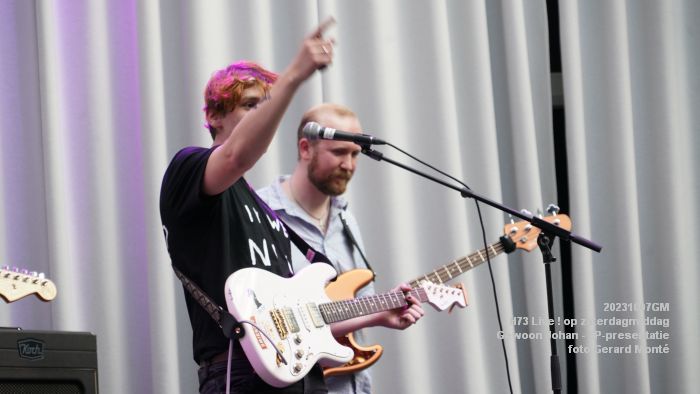 DSC05108- H73 Live  Gewoon Johan - EP-presentatie Gewoon doen - 7okt2023 - foto GerardMontE web