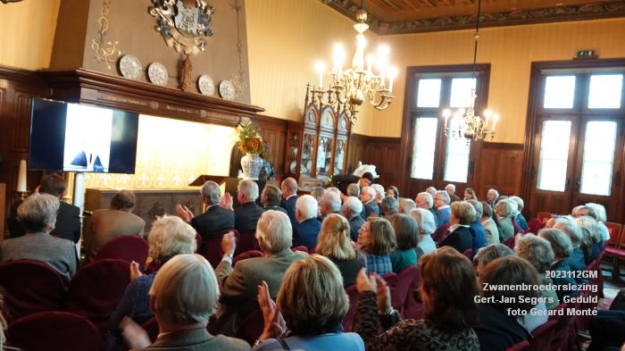 DSC09227- Zwanenbroederslezing Gert-Jan Segers - Geduld - 12nov2023 - foto GerardMontE web