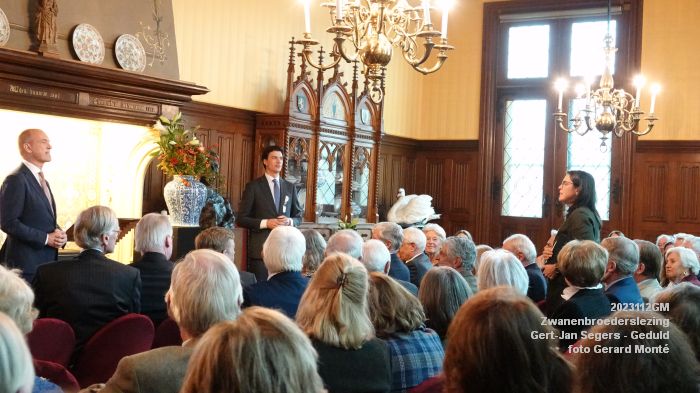 DSC09231- Zwanenbroederslezing Gert-Jan Segers - Geduld - 12nov2023 - foto GerardMontE web