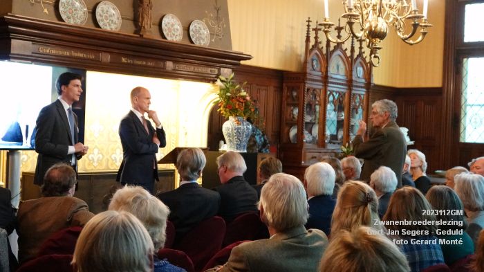 DSC09236- Zwanenbroederslezing Gert-Jan Segers - Geduld - 12nov2023 - foto GerardMontE web