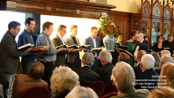 DSC09248- Zwanenbroederslezing Gert-Jan Segers - Geduld - 12nov2023 - foto GerardMontE web