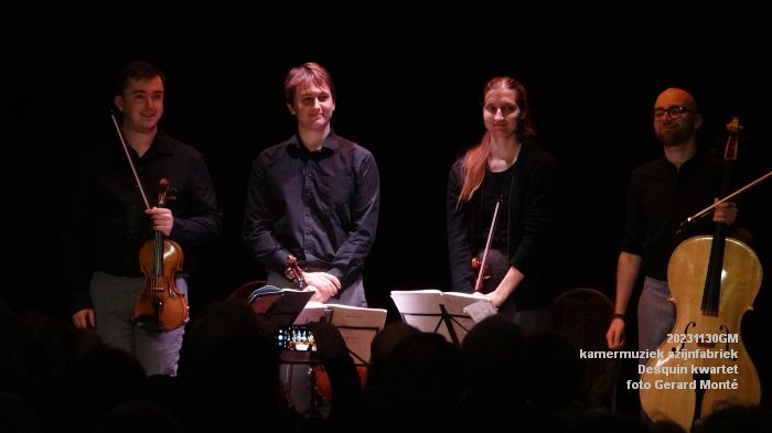 DSC01261- kamermuziek azijnfabriek - Desquin kwartet - 30nov2023 - foto GerardMontE web