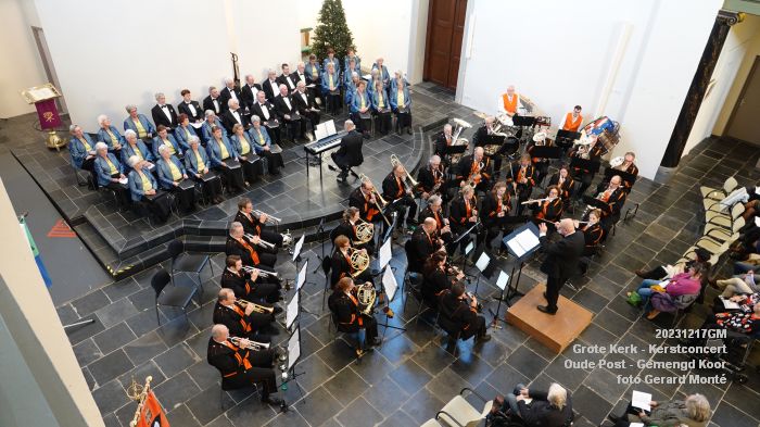 DSC02609- Grote Kerk - Kerstconcert - Harmonie Oude Post - Gemengd Koor - 17dec2023 - foto GerardMontE web
