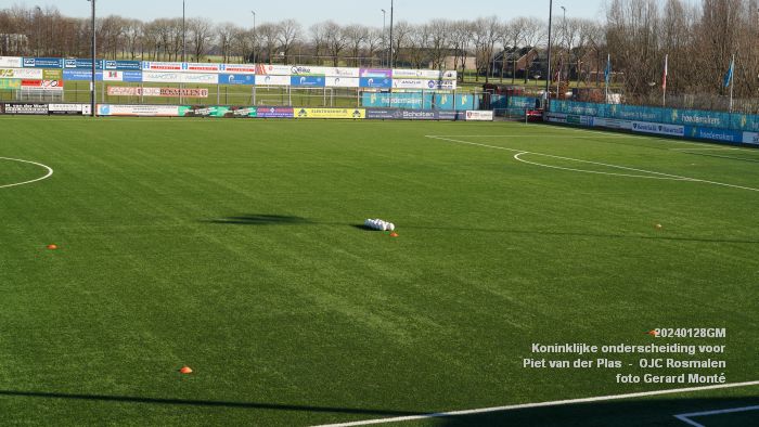 DSC02323- Koninklijke onderscheiding voor Piet van der Plas -  OJC Rosmalen - 28jan2024 - foto GerardMontE web