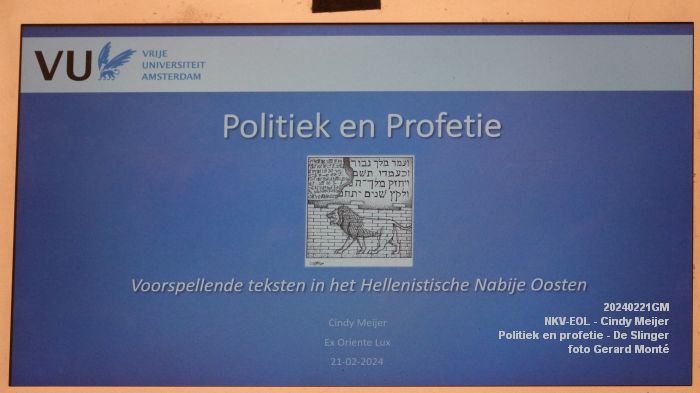 DSC07244- NKV-EOL - Politiek en profetie - Cindy Meijer - De Slinger - 21feb024 - foto GerardMontE web