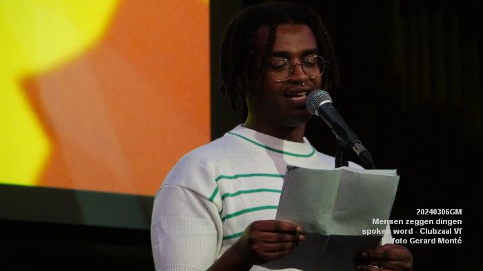 DSC08809- Mensen zeggen dingen - spoken word - Clubzaal Verkadefabriek - 6mrt2024 - foto GerardMontE web