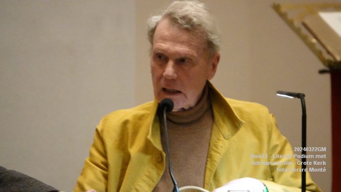 DSC00626- Literair Podium in de Grote Kerk - Adriaan van Dis - 22mrt2024 - foto GerardMontE web