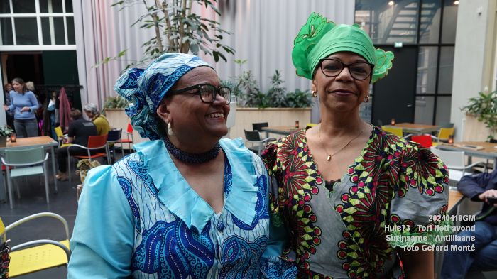 DSC03971- Huis73 - Tori Neti-avond - Surinaams Antilliaans - 19apr2024 - foto Gerard MontE web