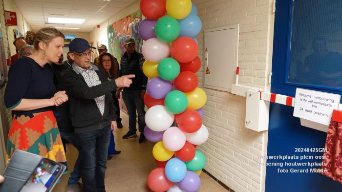 DSC04555- wijkwerkplaats oost - heropening houtwerkplaats - 25apr2024 - foto Gerard MontE web